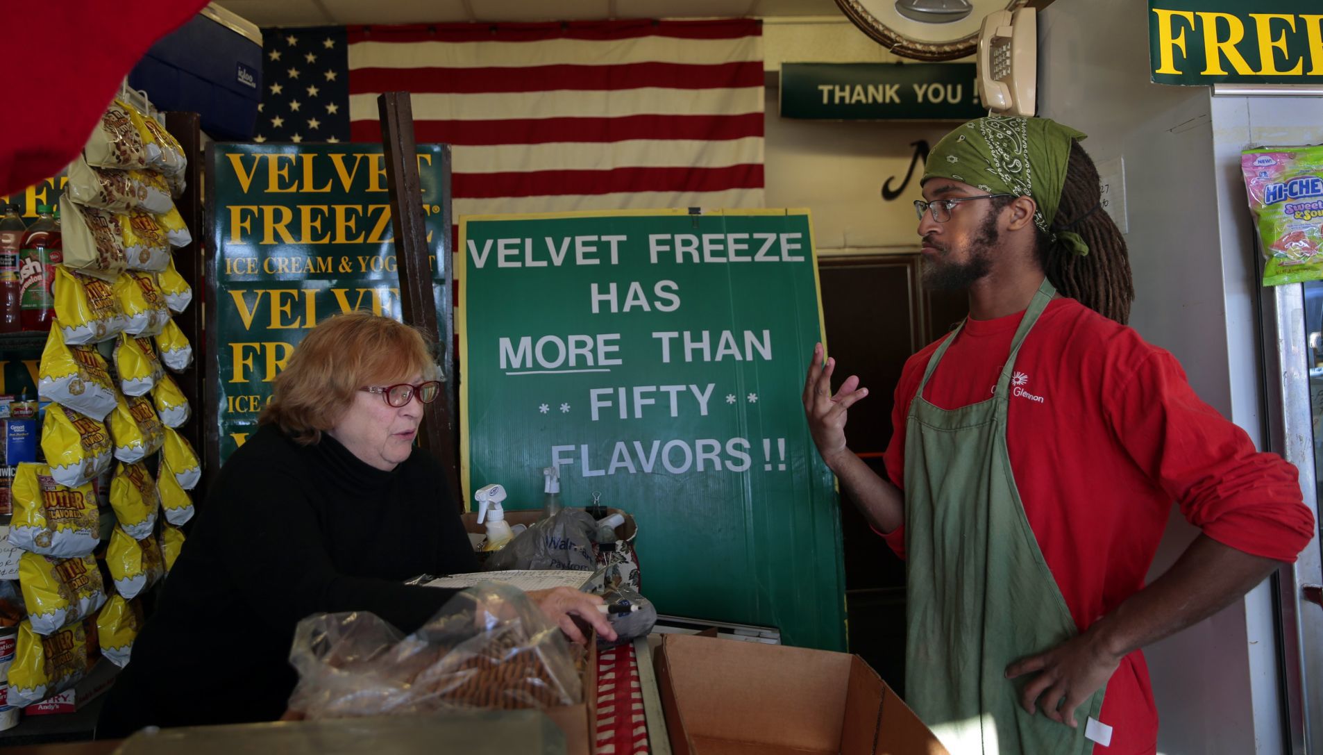 Last Velvet Freeze will stay open after president's death